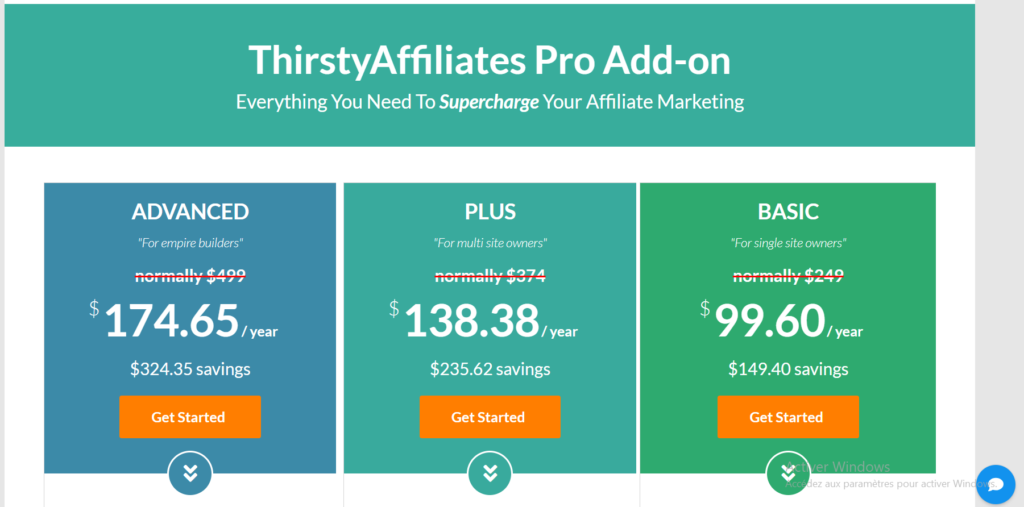 Les outils de marketing d'affiliation, TherstyAffiliates.