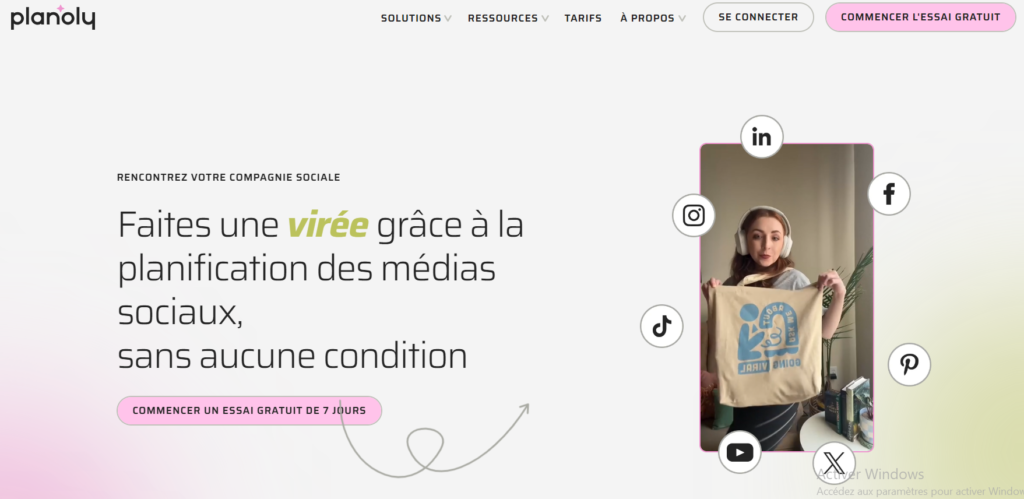 Les 15 outils gratuits de planification des réseaux sociaux en 2024, Planoly